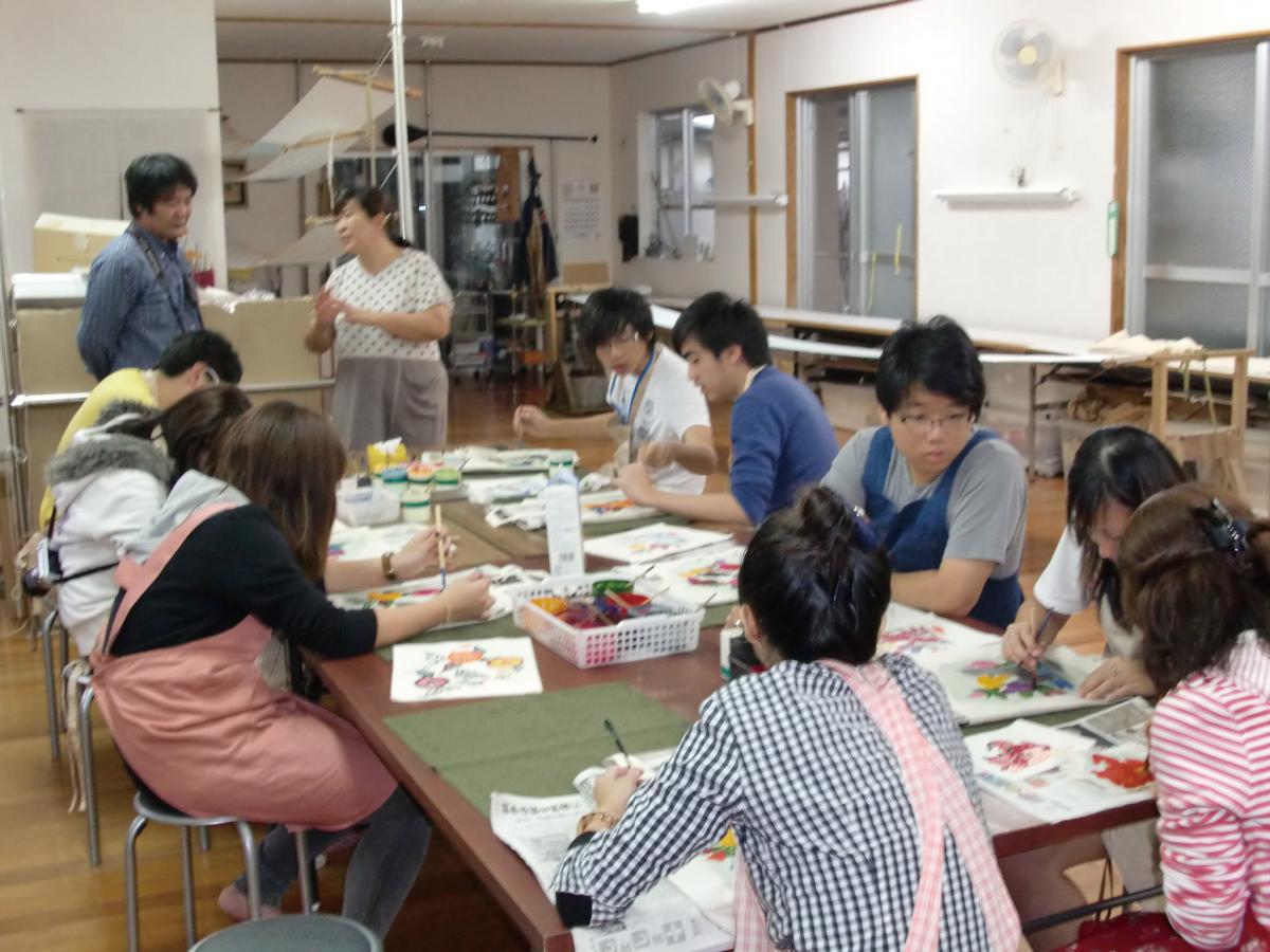 Fujisaki Bingata Studio “Bingata dyeing experience”