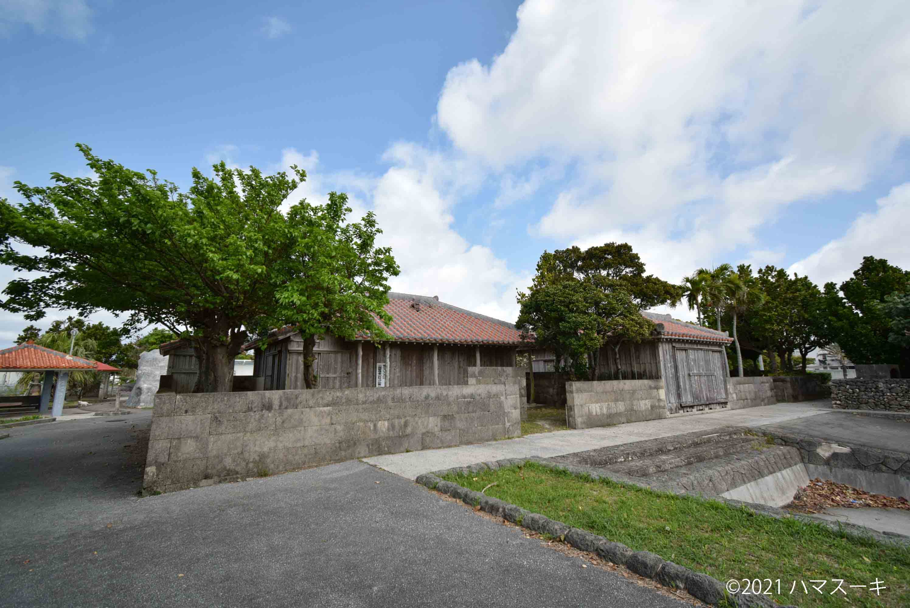 Traditional Old Houses Area at Itoman Uminchu Kobo
