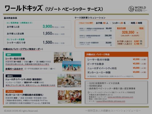 ワールドキッズ（リゾート ベビーシッター サービス）