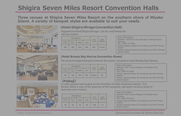 Shigira Seven Miles Resort Convention Halls