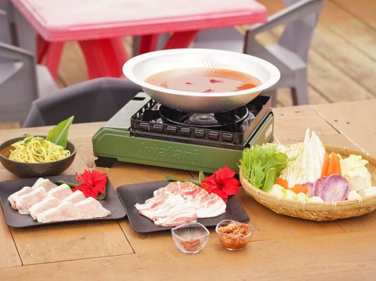 ピリ辛！あぐー豚の自家製キムチ鍋