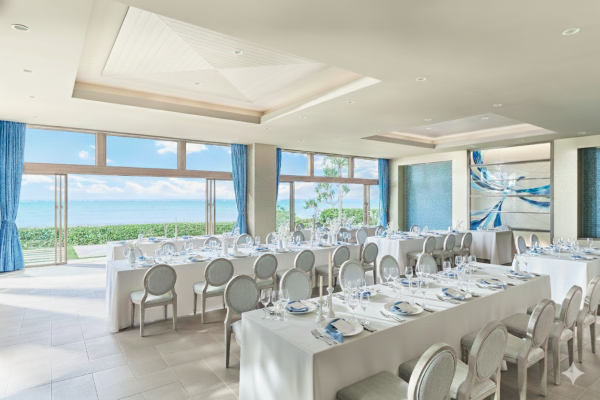 The YOMITAN Resort Seaside terrace