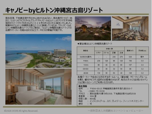 キャノピーbyヒルトン沖縄宮古島リゾート